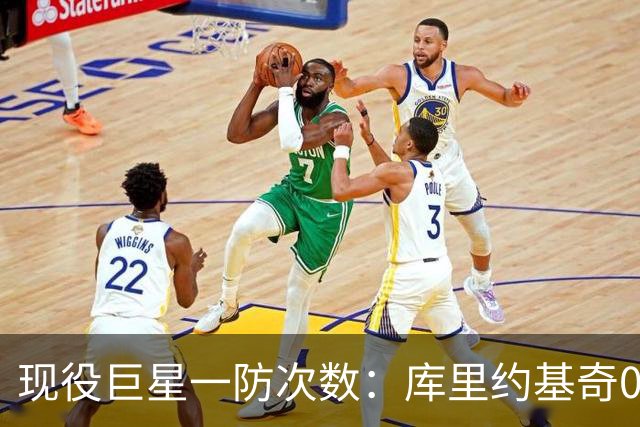 现役巨星一防次数：库里约基奇0次，字母4次，老詹5次，榜首意外
